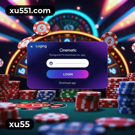 Imagem promocional da xu55 mostrando a plataforma e suas vantagens