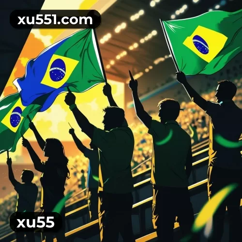 Imagem promocional da xu55 mostrando a plataforma e suas vantagens