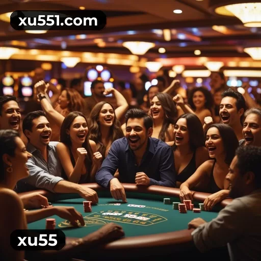 Imagem promocional da xu55 ilustrando a plataforma e seus diferenciais